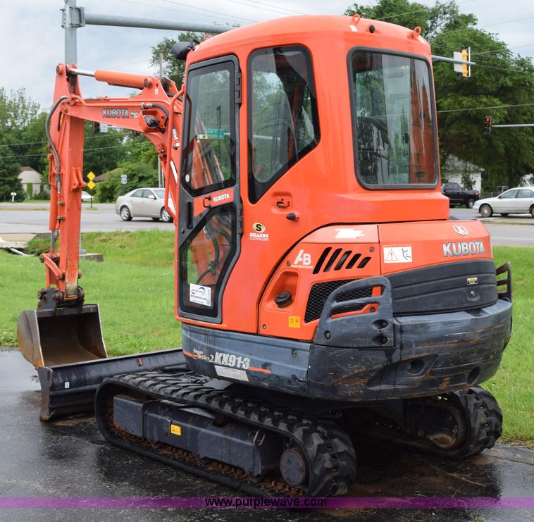 image for item H5056 2008 Kubota KX91-3 compact excavator