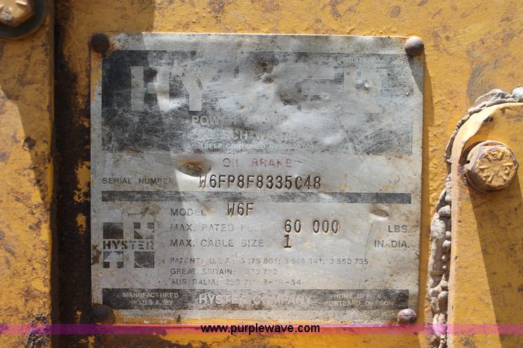 image for item H5800 1989 Caterpillar D6H dozer