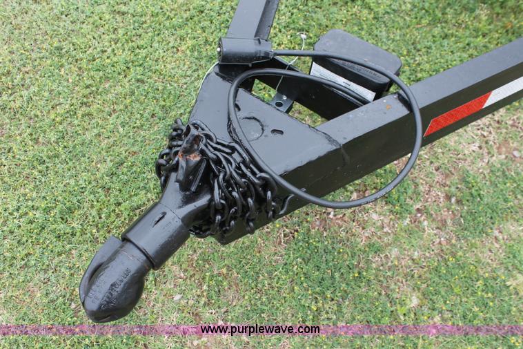 image for item H5818 2006 shop built tilt deck trailer