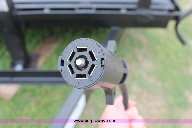 image for item H5818 2006 shop built tilt deck trailer