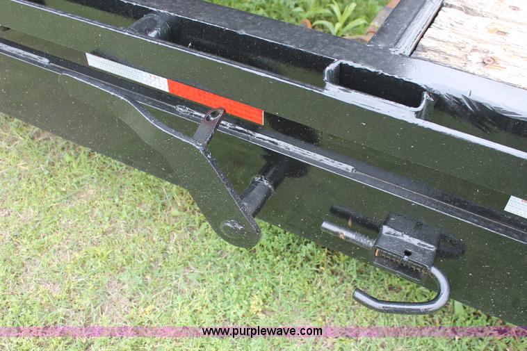 image for item H5818 2006 shop built tilt deck trailer