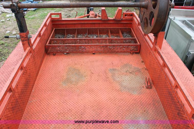 image for item H5819 1966 Utility pole and reel trailer