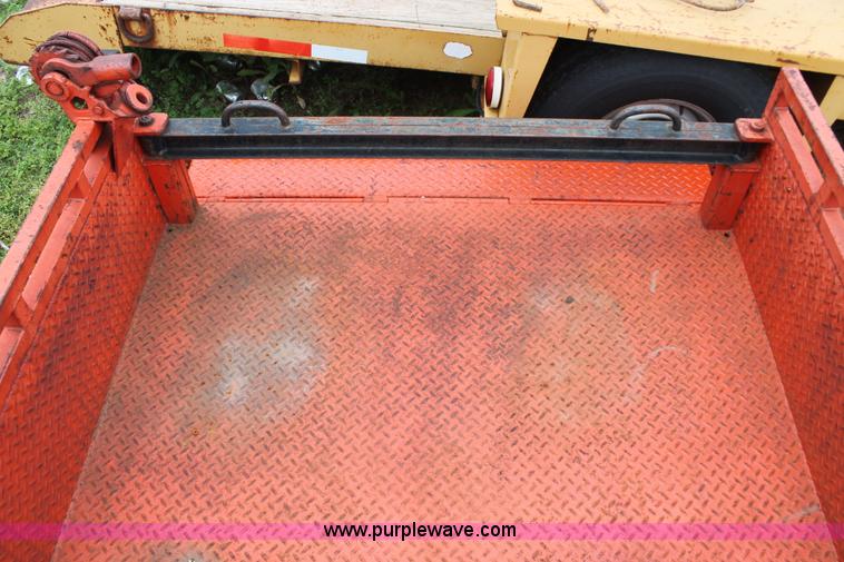 image for item H5819 1966 Utility pole and reel trailer