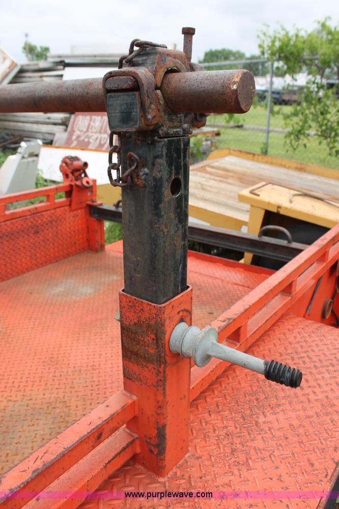 image for item H5819 1966 Utility pole and reel trailer