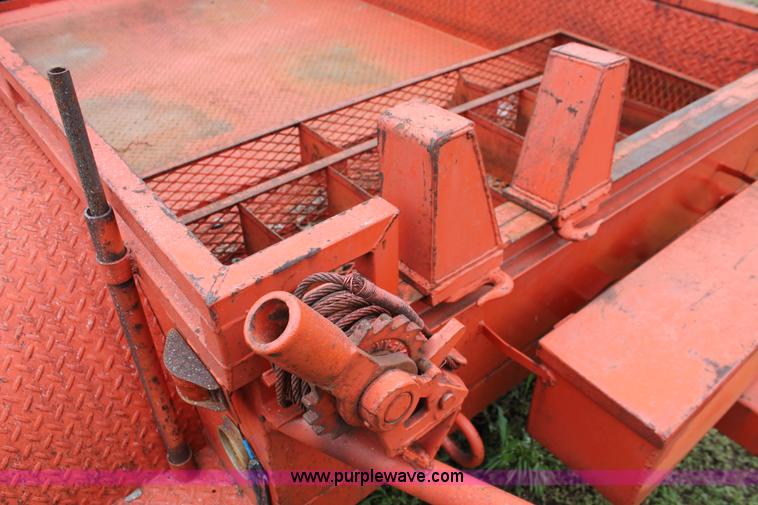 image for item H5819 1966 Utility pole and reel trailer