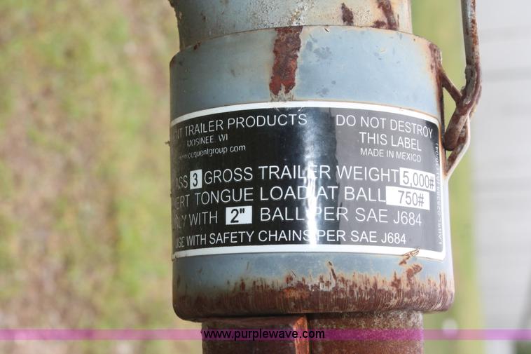 image for item H5819 1966 Utility pole and reel trailer