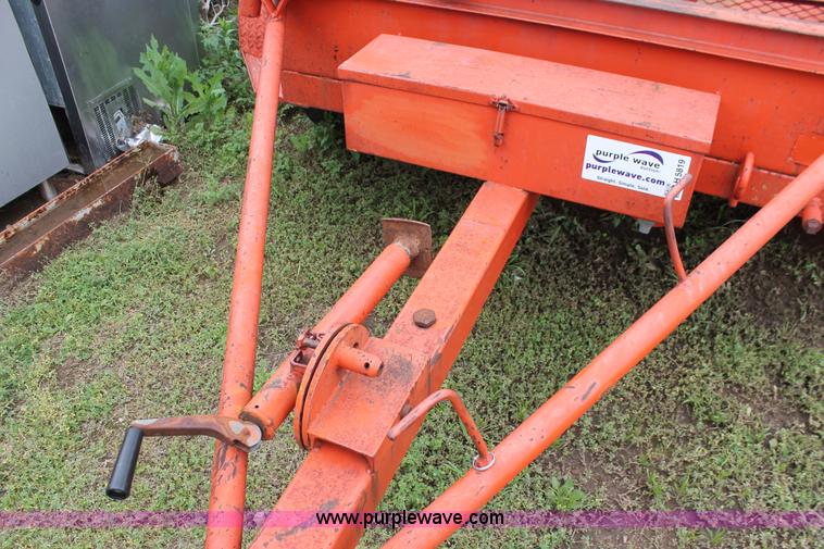 image for item H5819 1966 Utility pole and reel trailer