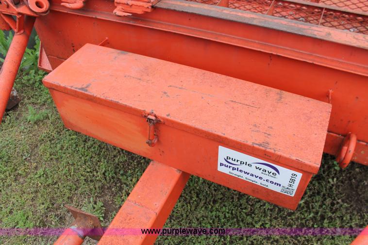 image for item H5819 1966 Utility pole and reel trailer