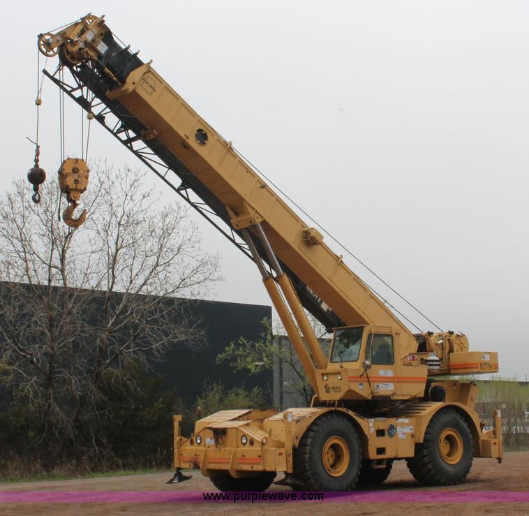 image for item H5841 1997 Grove RT750 rough terrain crane
