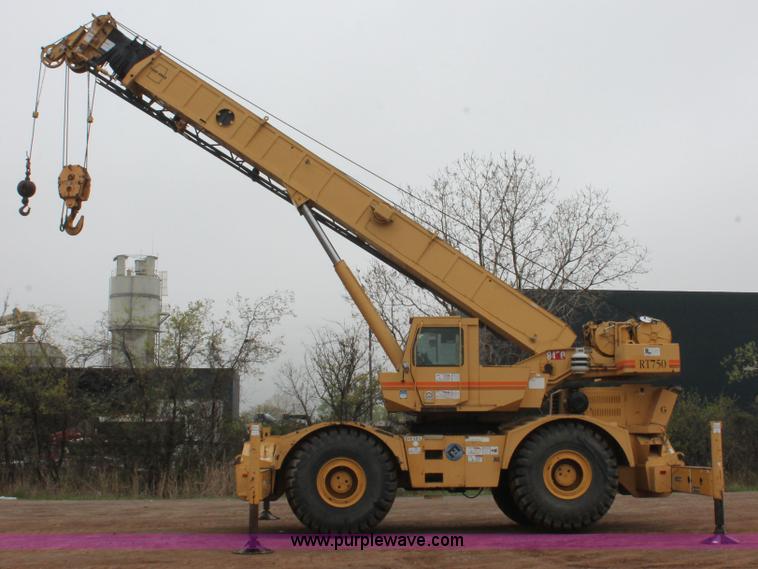 image for item H5841 1997 Grove RT750 rough terrain crane