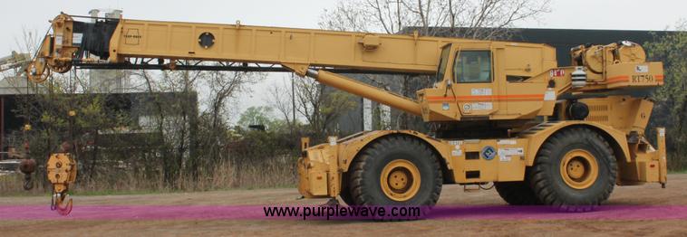 image for item H5841 1997 Grove RT750 rough terrain crane