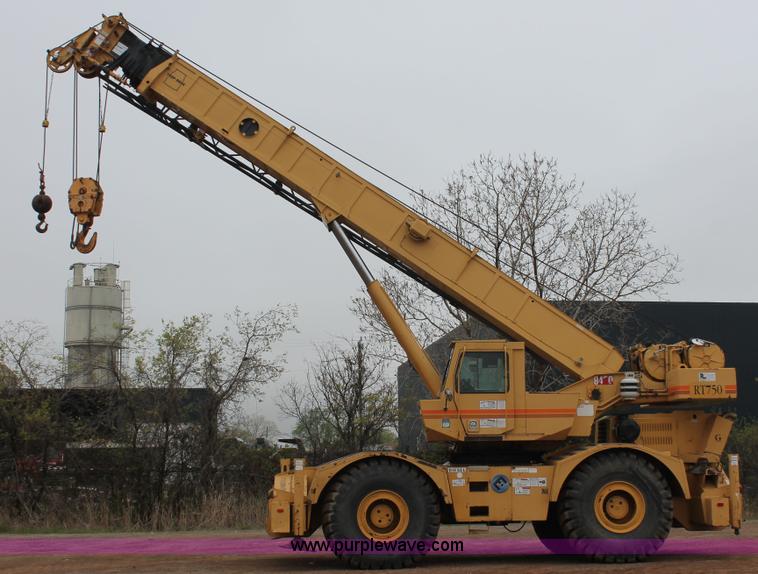 image for item H5841 1997 Grove RT750 rough terrain crane