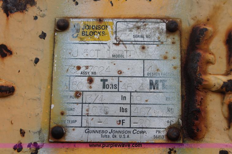 image for item H5841 1997 Grove RT750 rough terrain crane