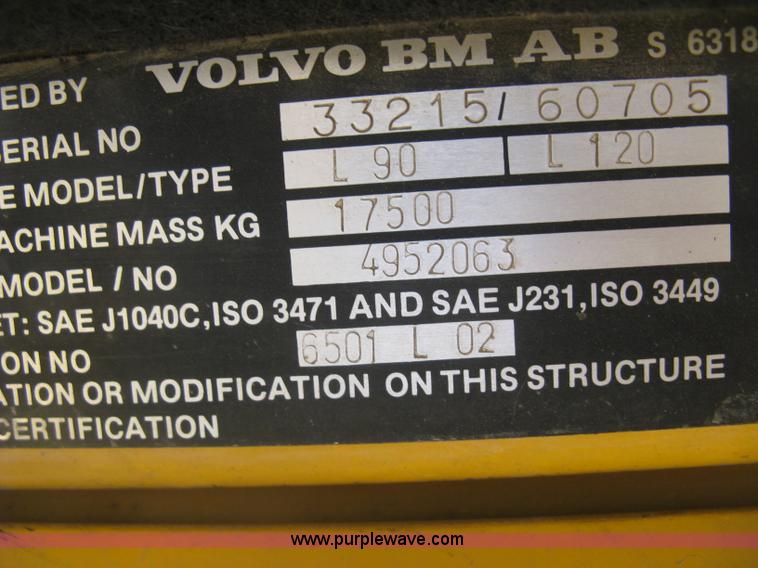 image for item H8535 Michigan L90 wheel loader