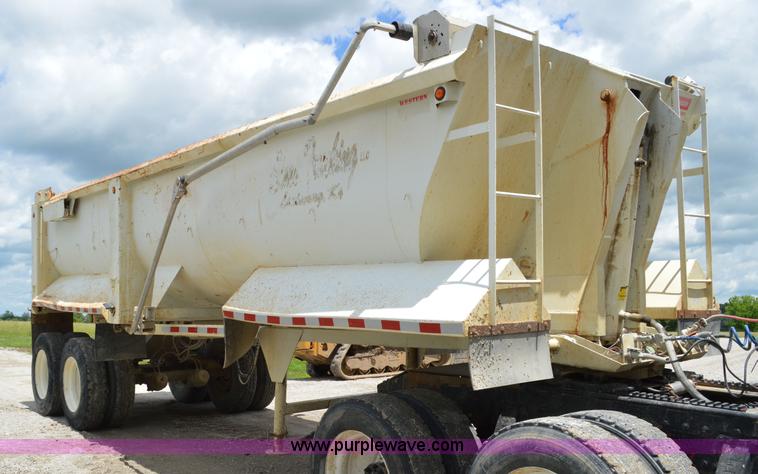 image for item I4520 1996 Western dump bed trailer