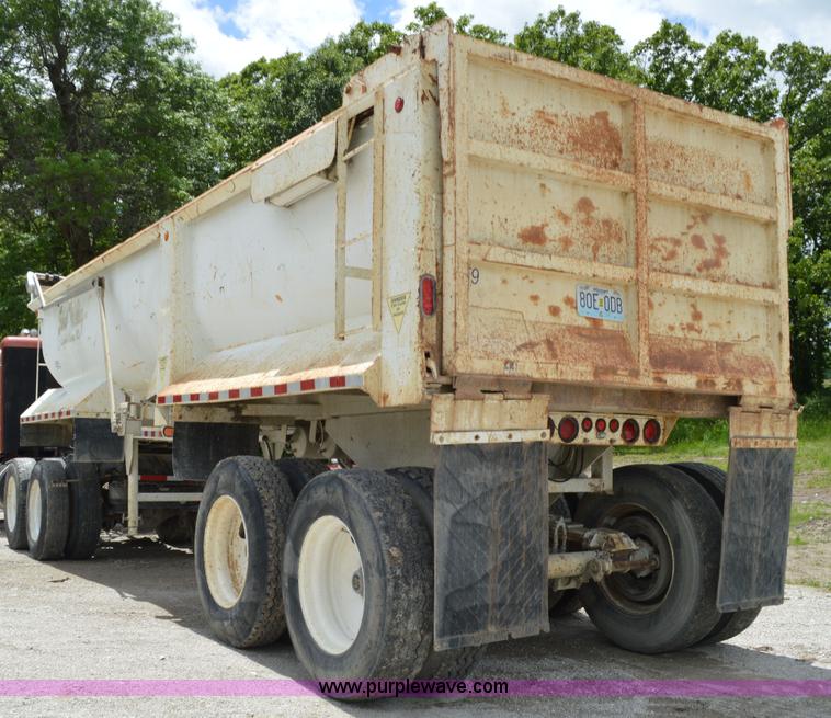 image for item I4520 1996 Western dump bed trailer