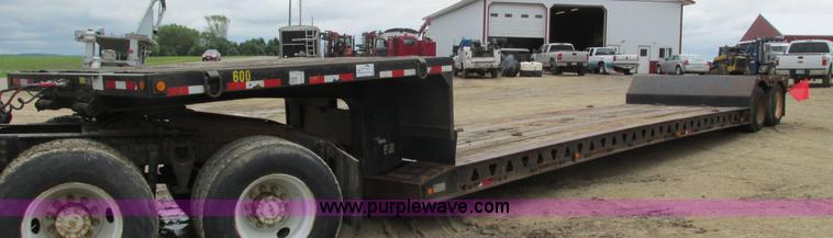 image for item J1767 1995 Trail King TK70MG-482 equipment trailer