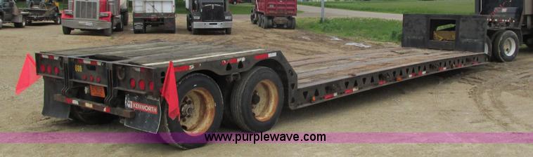 image for item J1767 1995 Trail King TK70MG-482 equipment trailer