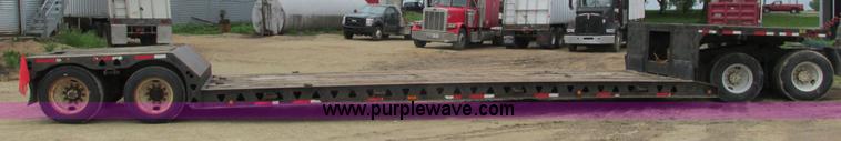 image for item J1767 1995 Trail King TK70MG-482 equipment trailer