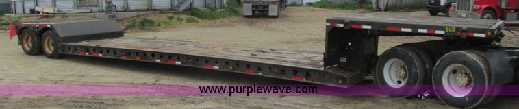 image for item J1767 1995 Trail King TK70MG-482 equipment trailer