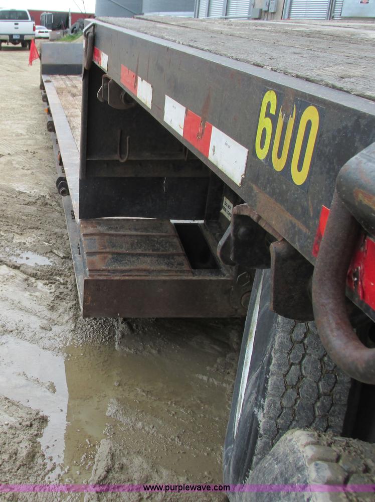 image for item J1767 1995 Trail King TK70MG-482 equipment trailer