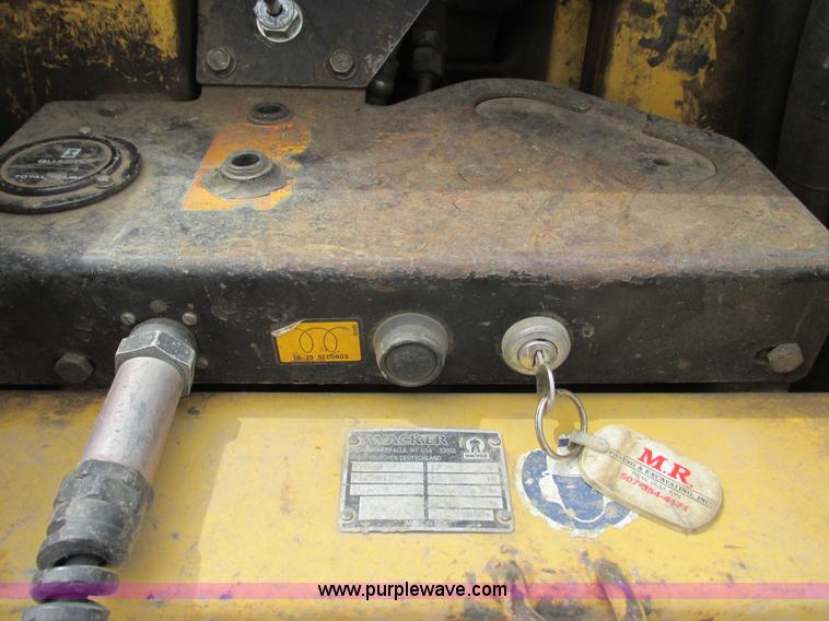 image for item J1770 Wacker RT820 vibratory trench compactor