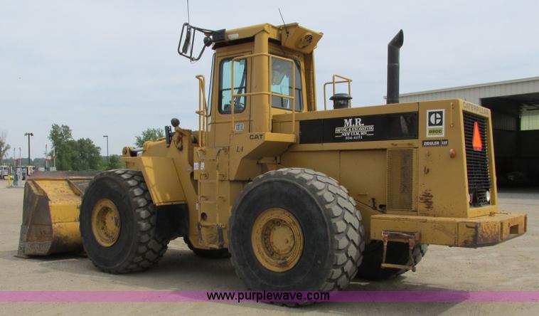 image for item J1775 1985 Caterpillar 980C wheel loader