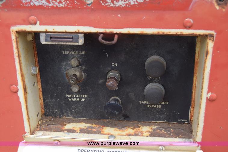 image for item J6632 Ingersoll Rand P100WF air compressor