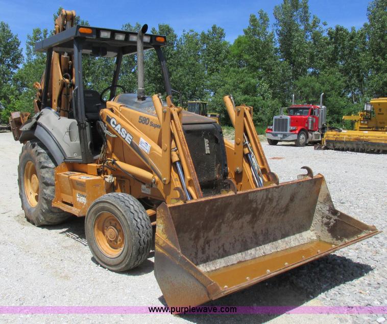 image for item K2139 2005 Case 580 Super M backhoe