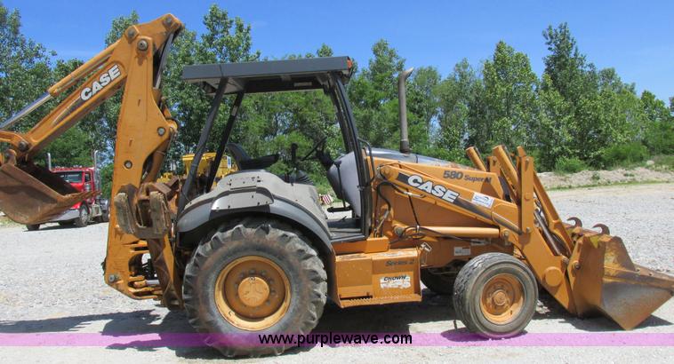 image for item K2139 2005 Case 580 Super M backhoe
