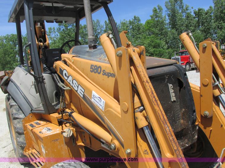 image for item K2139 2005 Case 580 Super M backhoe