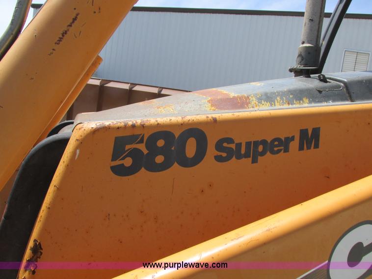 image for item K2139 2005 Case 580 Super M backhoe