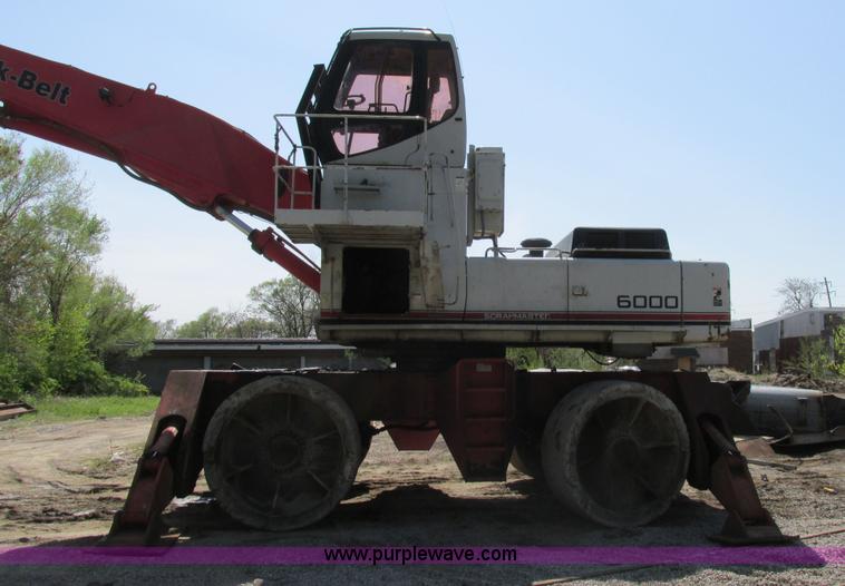 image for item K5040 Link Belt 6000 Scrapmaster excavator