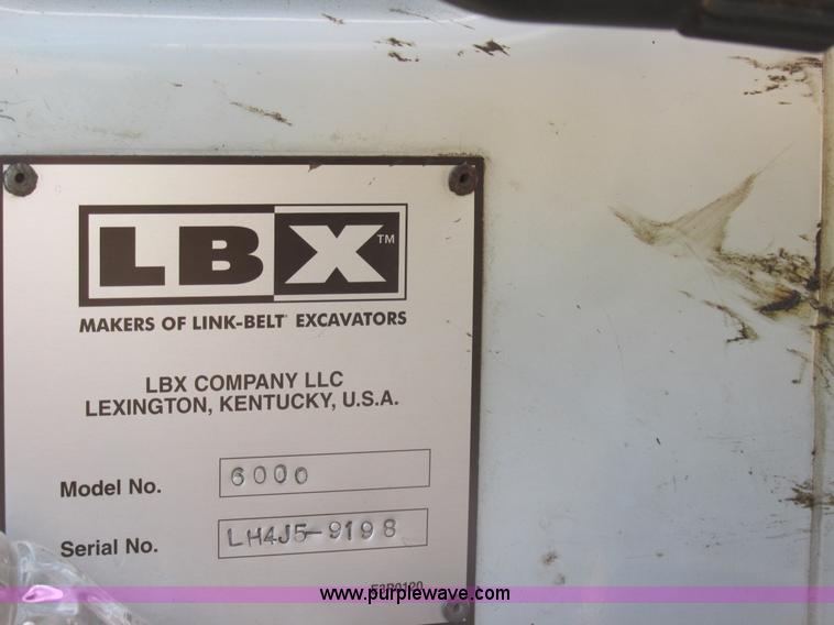 image for item K5040 Link Belt 6000 Scrapmaster excavator