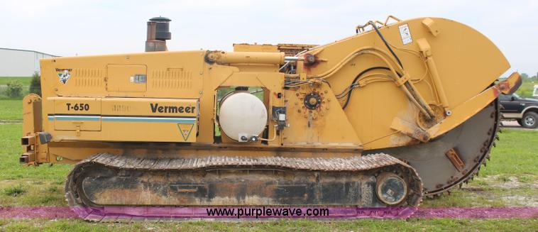 image for item K6896 1989 Vermeer T650 rock saw