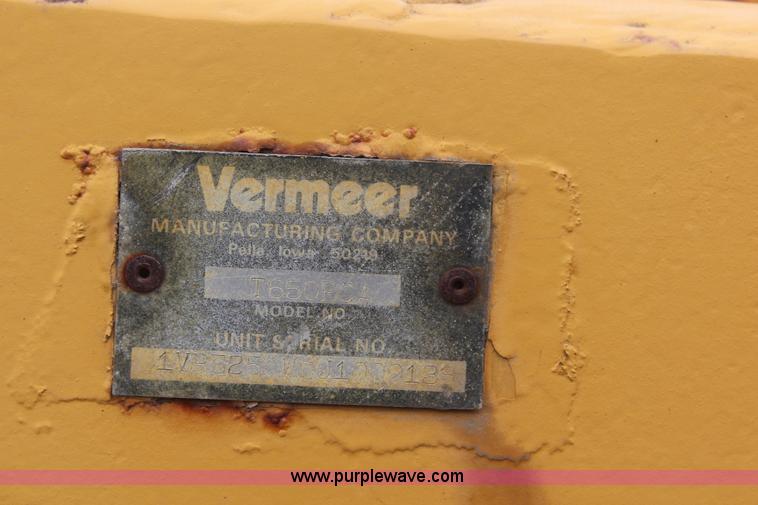 image for item K6896 1989 Vermeer T650 rock saw