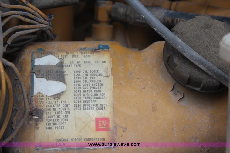 image for item K6896 1989 Vermeer T650 rock saw