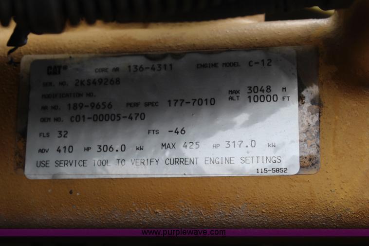 image for item K6902 2001 Sterling L9500 dump truck