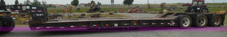 image for item K7520 2006 Eager Beaver 55 GSL equipment trailer