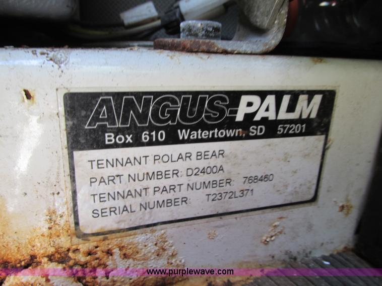 image for item R9299 Tennant 830 Series II sweeper