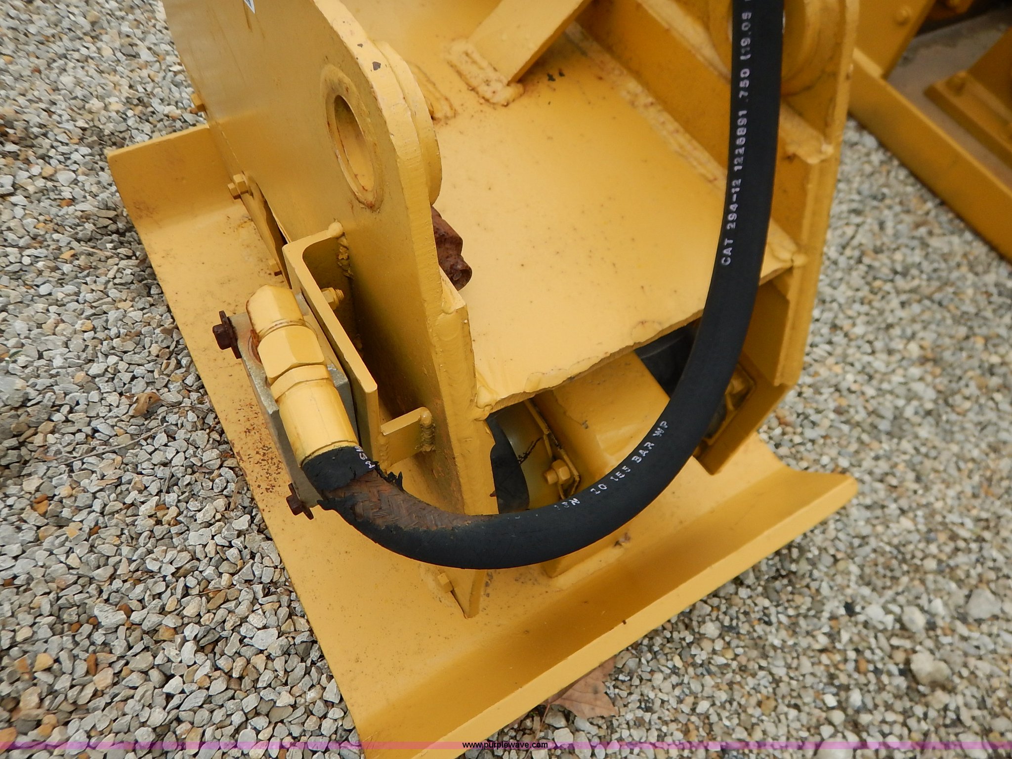 Con Tech backhoe tamper in Topeka, KS Item BC9449 sold Purple Wave