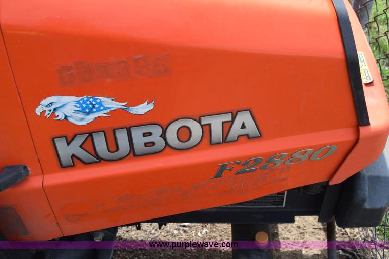 image for item BP9069 Kubota F2880 lawn mower