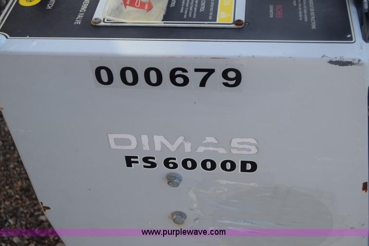 image for item BQ9619 Dimas FS6000D concrete saw