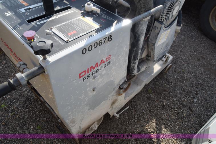 image for item BQ9620 Dimas FS6000D concrete saw