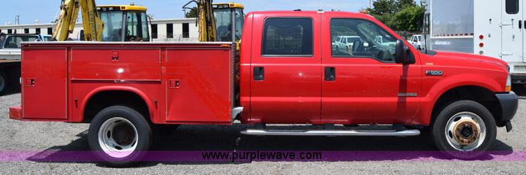 image for item K8503 2003 Ford F550 Super Duty XL Crew Cab fire rescue truck