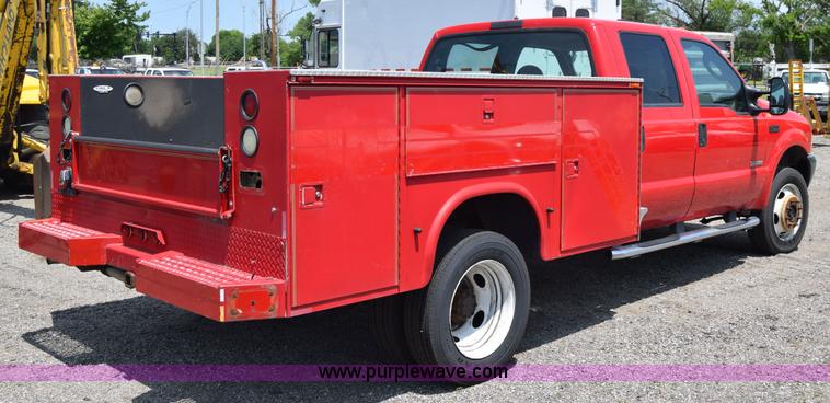 image for item K8503 2003 Ford F550 Super Duty XL Crew Cab fire rescue truck