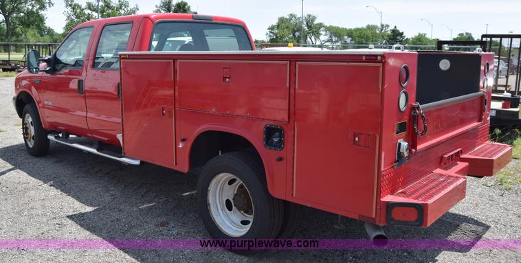 image for item K8503 2003 Ford F550 Super Duty XL Crew Cab fire rescue truck