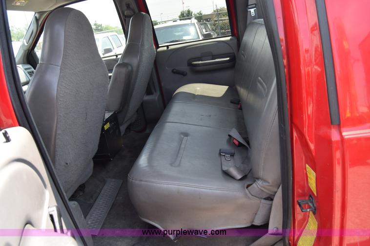 image for item K8503 2003 Ford F550 Super Duty XL Crew Cab fire rescue truck