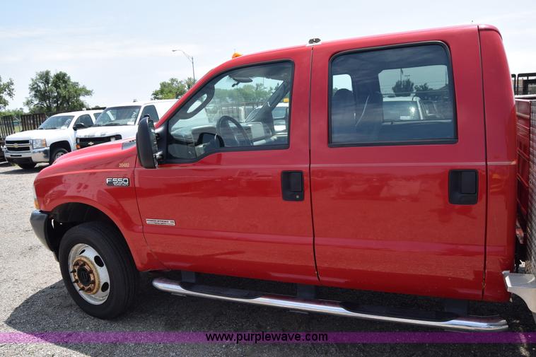 image for item K8503 2003 Ford F550 Super Duty XL Crew Cab fire rescue truck