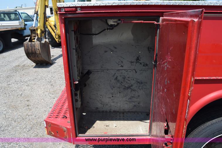 image for item K8503 2003 Ford F550 Super Duty XL Crew Cab fire rescue truck